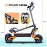 Scuter electric off-road 6000W 60V 38Ah puternic si confortabil  -  SC22 - Изображение 1