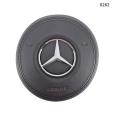 Capac airbag volan Mercedes-Benz AMG cu emblemă cromată - 0262 - Sellzone.bg Capac airbag volan Mercedes-Benz AMG cu emblemă cromată - 0262