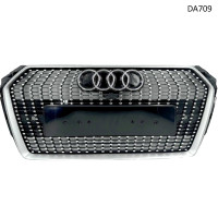 Grila fata pentru Audi A4 B9 2016-2019 Diamond Chrome - DA709 - Sellzone.bg Grila fata pentru Audi A4 B9 2016-2019 Diamond Chrome - DA709