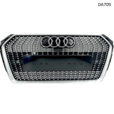 Grila fata pentru Audi A4 B9 2016-2019 Diamond Chrome - DA709 - Sellzone.bg Grila fata pentru Audi A4 B9 2016-2019 Diamond Chrome - DA709