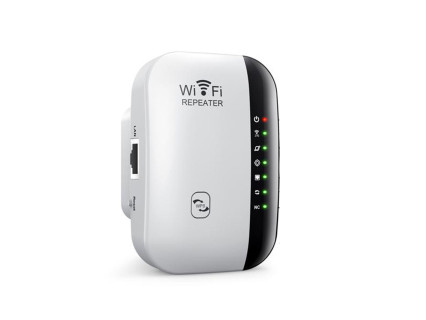 Amplificator de internet WiFi alb repetitor cu 7 lumini – DD415 - Sellzone.bg Amplificator de internet WiFi alb repetitor cu 7 lumini – DD415
