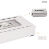 Șemineu decorativ dreptunghiular cu bioetanol, alb, cu panouri de sticlă - DD541 - Изображение 1 - Sellzone.bg Șemineu decorativ dreptunghiular cu bioetanol, alb, cu panouri de sticlă - DD541 - Изображение 1