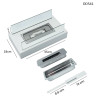 Șemineu decorativ dreptunghiular cu bioetanol, alb, cu panouri de sticlă - DD541 - Изображение 2 - Sellzone.bg Șemineu decorativ dreptunghiular cu bioetanol, alb, cu panouri de sticlă - DD541 - Изображение 2