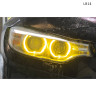CSL Lumini angel eyes galbene DRL cip pentru BMW X5 F15 X6 F16 2014-2018 - LB14 - Изображение 2 - Sellzone.bg CSL Lumini angel eyes galbene DRL cip pentru BMW X5 F15 X6 F16 2014-2018 - LB14 - Изображение 2