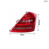 Stopuri LED de tuning pentru Mercedes S W221 (2007–2013) stil și vizibilitate îmbunătățite – LS424 - Изображение 1