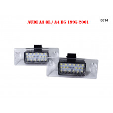Becuri LED pentru plăcuța de înmatriculare AUDI A3, A4 - 0014 - Sellzone.bg Becuri LED pentru plăcuța de înmatriculare AUDI A3, A4 - 0014