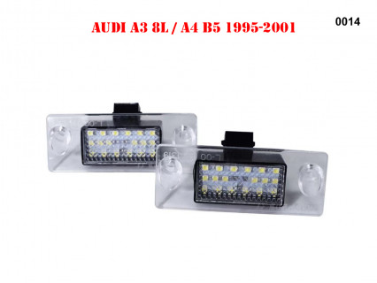 Becuri LED pentru plăcuța de înmatriculare AUDI A3, A4 - 0014 - Sellzone.bg Becuri LED pentru plăcuța de înmatriculare AUDI A3, A4 - 0014