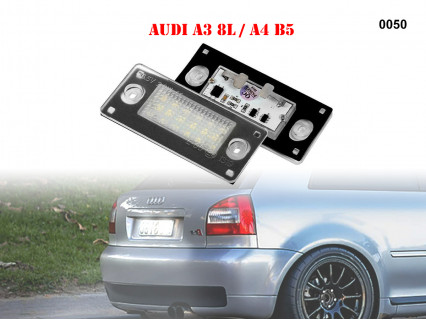 Lămpi cu diodă LED număr spate AUDI А3 А4 - 0050 - Sellzone.bg Lămpi cu diodă LED număr spate AUDI А3 А4 - 0050