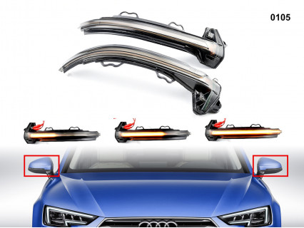 Indicatoare de rulare oglinzi Audi A4 B9 A5 - 0105 - Sellzone.bg Indicatoare de rulare oglinzi Audi A4 B9 A5 - 0105