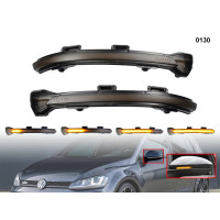Semnalizatoare de înaltă calitate cu lumină dinamică pentru VW Golf 7 7.5 Touran - 0130 - Sellzone.bg Semnalizatoare de înaltă calitate cu lumină dinamică pentru VW Golf 7 7.5 Touran - 0130