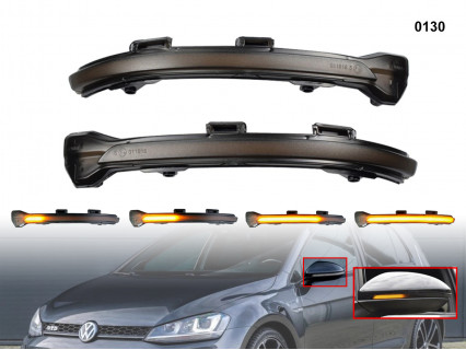 Semnalizatoare de înaltă calitate cu lumină dinamică pentru VW Golf 7 7.5 Touran - 0130 - Sellzone.bg Semnalizatoare de înaltă calitate cu lumină dinamică pentru VW Golf 7 7.5 Touran - 0130