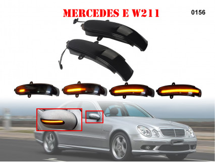 Semnalizatoare dinamice pentru Mercedes E W211 G - 0156 - Sellzone.bg Semnalizatoare dinamice pentru Mercedes E W211 G - 0156