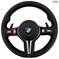 Volan cu cusături colorate BMW 5 6 7 F seria M sport cu butoane roșii - 0208 - Sellzone.bg Volan cu cusături colorate BMW 5 6 7 F seria M sport cu butoane roșii - 0208