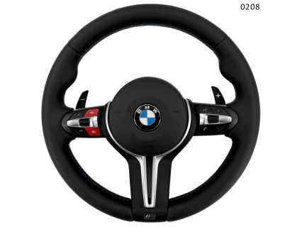 Volan cu cusături colorate BMW 5 6 7 F seria M sport cu butoane roșii - 0208 - Sellzone.bg Volan cu cusături colorate BMW 5 6 7 F seria M sport cu butoane roșii - 0208