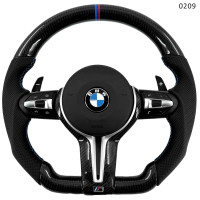 Volan din carbon cu fire colorate BMW 5 6 7 F seria M sport - 0209 - Sellzone.bg Volan din carbon cu fire colorate BMW 5 6 7 F seria M sport - 0209