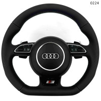 Volan sport tăiat AUDI A3 A4 A5 A6 A7 A8 Q3 Q5 Q7 2008-2017 - 0224 - Sellzone.bg Volan sport tăiat AUDI A3 A4 A5 A6 A7 A8 Q3 Q5 Q7 2008-2017 - 0224