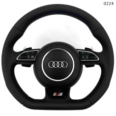 Volan sport tăiat AUDI A3 A4 A5 A6 A7 A8 Q3 Q5 Q7 2008-2017 - 0224 - Sellzone.bg Volan sport tăiat AUDI A3 A4 A5 A6 A7 A8 Q3 Q5 Q7 2008-2017 - 0224