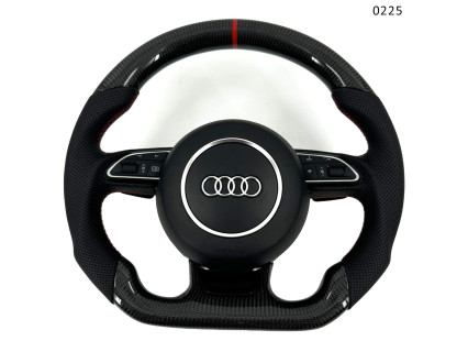 Volan sport ergonomic din carbon AUDI A3 A4 A5 A6 A7 A8 Q3 Q5 Q7 - 0225 - Sellzone.bg Volan sport ergonomic din carbon AUDI A3 A4 A5 A6 A7 A8 Q3 Q5 Q7 - 0225