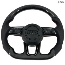 Volan sport din carbon tăiat AUDI A3 A4 A5 A6 A7 A8 Q3 Q5 Q7 Q8 - 0226 - Sellzone.bg Volan sport din carbon tăiat AUDI A3 A4 A5 A6 A7 A8 Q3 Q5 Q7 Q8 - 0226