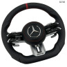 Volan sport AMG piele Nappa pentru Mercedes A B C CLA CLS E G GLC GLS GLE - 0230 - Изображение 1 - Sellzone.bg Volan sport AMG piele Nappa pentru Mercedes A B C CLA CLS E G GLC GLS GLE - 0230 - Изображение 1