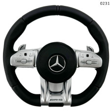 Volan sport AMG piele nappa Mercedes A B C CLA CLS E G GLC GLS GLE - 0231 - Sellzone.bg Volan sport AMG piele nappa Mercedes A B C CLA CLS E G GLC GLS GLE - 0231