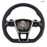 Volan sport S-Line cu piele perforată pentru Audi A1, A3, A5, A6, TT, Q3, Q5, Q7 - 0234 - Изображение 1 - Sellzone.bg Volan sport S-Line cu piele perforată pentru Audi A1, A3, A5, A6, TT, Q3, Q5, Q7 - 0234 - Изображение 1