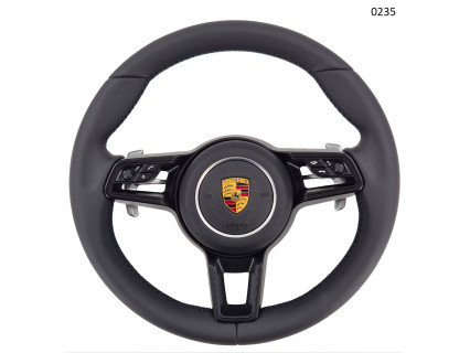 Volan sport cu cusături negre pentru Porsche 911 718 Panamera Macan Cayenne - 0235 - Sellzone.bg Volan sport cu cusături negre pentru Porsche 911 718 Panamera Macan Cayenne - 0235