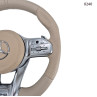 Volan sport din piele AMG pentru Mercedes C, CLA, CLS, E, G, GLC, GLS, GLE Old touch bej - 0240 - Изображение 2 - Sellzone.bg Volan sport din piele AMG pentru Mercedes C, CLA, CLS, E, G, GLC, GLS, GLE Old touch bej - 0240 - Изображение 2