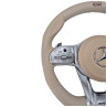 Volan sport din piele AMG pentru Mercedes C, CLA, CLS, E, G, GLC, GLS, GLE Old touch bej - 0240 - Изображение 1 - Sellzone.bg Volan sport din piele AMG pentru Mercedes C, CLA, CLS, E, G, GLC, GLS, GLE Old touch bej - 0240 - Изображение 1