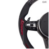 Volan sport tăiat cu carbon roșu și negru pentru BMW seria 5 6 7 F M Sport - 0245 - Изображение 1 - Sellzone.bg Volan sport tăiat cu carbon roșu și negru pentru BMW seria 5 6 7 F M Sport - 0245 - Изображение 1