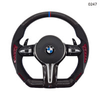 Volan carbon roșu și negru pentru BMW seria F 1 3 4 X1 X3 X4 X5 X6 M sport - 0247 - Sellzone.bg Volan carbon roșu și negru pentru BMW seria F 1 3 4 X1 X3 X4 X5 X6 M sport - 0247