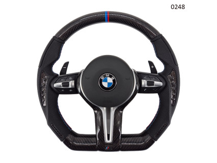 Volan decupat cu carbon negru pentru BMW Seria F (1, 3, 4, X1, X3, X4, X5, X6) design M Sport - 0248 - Sellzone.bg Volan decupat cu carbon negru pentru BMW Seria F (1, 3, 4, X1, X3, X4, X5, X6) design M Sport - 0248