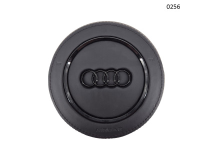 Capac airbag volan Audi 2012-2015 cu cusături negre - 0256 - Sellzone.bg Capac airbag volan Audi 2012-2015 cu cusături negre - 0256