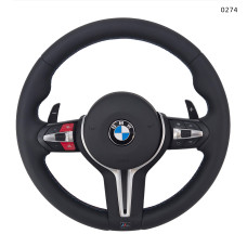 Volan tuning BMW 5 E60 E61 2006–2010 – Stil M cu butoane roșii – 0274 - Sellzone.bg Volan tuning BMW 5 E60 E61 2006–2010 – Stil M cu butoane roșii – 0274