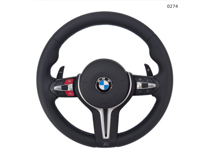 Volan tuning BMW 5 E60 E61 2006–2010 – Stil M cu butoane roșii – 0274 - Sellzone.bg Volan tuning BMW 5 E60 E61 2006–2010 – Stil M cu butoane roșii – 0274