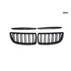 Grile duble M din carbon pentru BMW 3 E90 E91 05-08 - DB43 - Sellzone.bg Grile duble M din carbon pentru BMW 3 E90 E91 05-08 - DB43