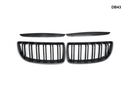 Grile duble M din carbon pentru BMW 3 E90 E91 05-08 - DB43 - Sellzone.bg Grile duble M din carbon pentru BMW 3 E90 E91 05-08 - DB43