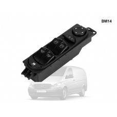 Consolă geamuri electrice pentru Mercedes Benz W639 Vito Viano – BM14  - Sellzone.bg Consolă geamuri electrice pentru Mercedes Benz W639 Vito Viano – BM14
