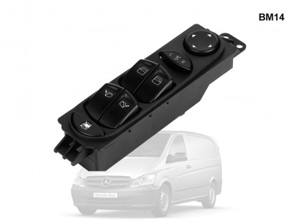 Consolă geamuri electrice pentru Mercedes Benz W639 Vito Viano – BM14 - Sellzone.bg Consolă geamuri electrice pentru Mercedes Benz W639 Vito Viano – BM14