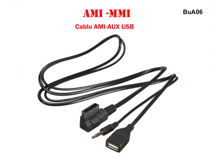 Cablu USB AUX AMI MMI pentru Audi VW - BuA06 - Sellzone.bg Cablu USB AUX AMI MMI pentru Audi VW - BuA06