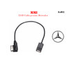 Cablu USB cu mufa MMI pentru muzica de înaltă calitate pentru Mercedes- BuM02 - Изображение 2 - Sellzone.bg Cablu USB cu mufa MMI pentru muzica de înaltă calitate pentru Mercedes- BuM02 - Изображение 2