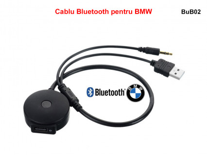 Cablu bluetooth pentru BMW cu USB și AUX - BuB02 - Sellzone.bg Cablu bluetooth pentru BMW cu USB și AUX - BuB02