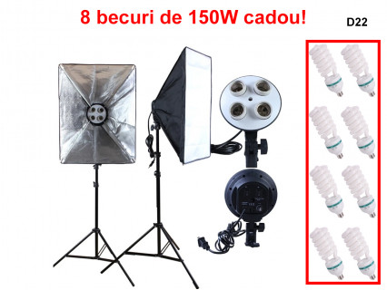 Softbox iluminat de studio pentru fotografii - D22 - Sellzone.bg Softbox iluminat de studio pentru fotografii - D22