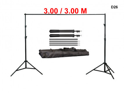 Sistem de fundal pliabil si practic pentru studio fotografic 3mx3m - D26 - Sellzone.bg Sistem de fundal pliabil si practic pentru studio fotografic 3mx3m - D26