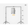 Sistem de fundal pliabil si practic pentru studio fotografic 3mx3m - D26 - Изображение 3 - Sellzone.bg Sistem de fundal pliabil si practic pentru studio fotografic 3mx3m - D26 - Изображение 3