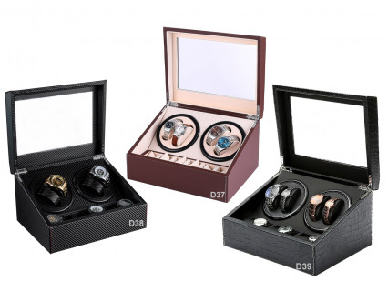 Cutie automată de întoarcere ceas Watch Winder - D37-D39 - Sellzone.bg Cutie automată de întoarcere ceas Watch Winder - D37-D39