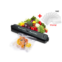 Aparat pentru vidarea alimentelor cu + 10 pungi - D45 - Sellzone.bg Aparat pentru vidarea alimentelor cu + 10 pungi - D45