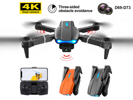 Mini dronă pliabilă E99 PRO K3 cu cameră duală 4K - D69 D70 D71 D72 D73