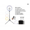 Ring light LED de 22 inch cu trepied de 210 cm - D82 - Изображение 5 - Sellzone.bg Ring light LED de 22 inch cu trepied de 210 cm - D82 - Изображение 5