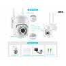 Cameră WIFI ICSEE pentru supraveghere video la 360 de grade- D86 - Изображение 6 - Sellzone.bg Cameră WIFI ICSEE pentru supraveghere video la 360 de grade- D86 - Изображение 6
